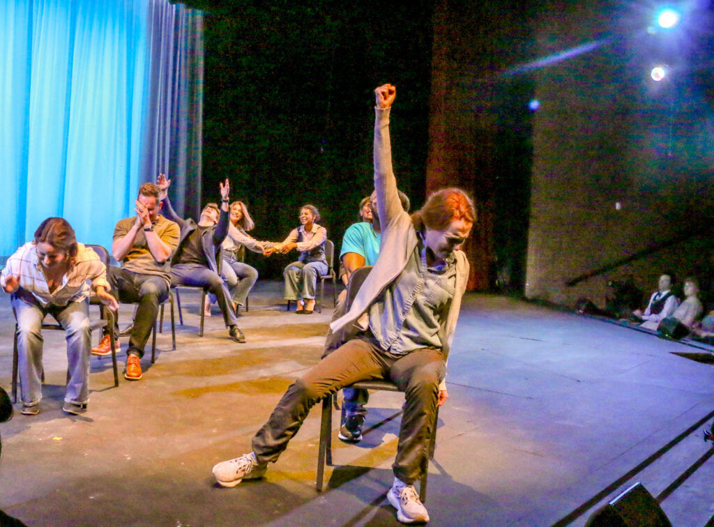 The cast of the Arvada Center's 'Come From Away' performs at the 2026 Henry Awards on July 20 at the same Arvada Center. Despite strong audience and critical response, the production received no awards. (John Moore, The Denver Gazette)