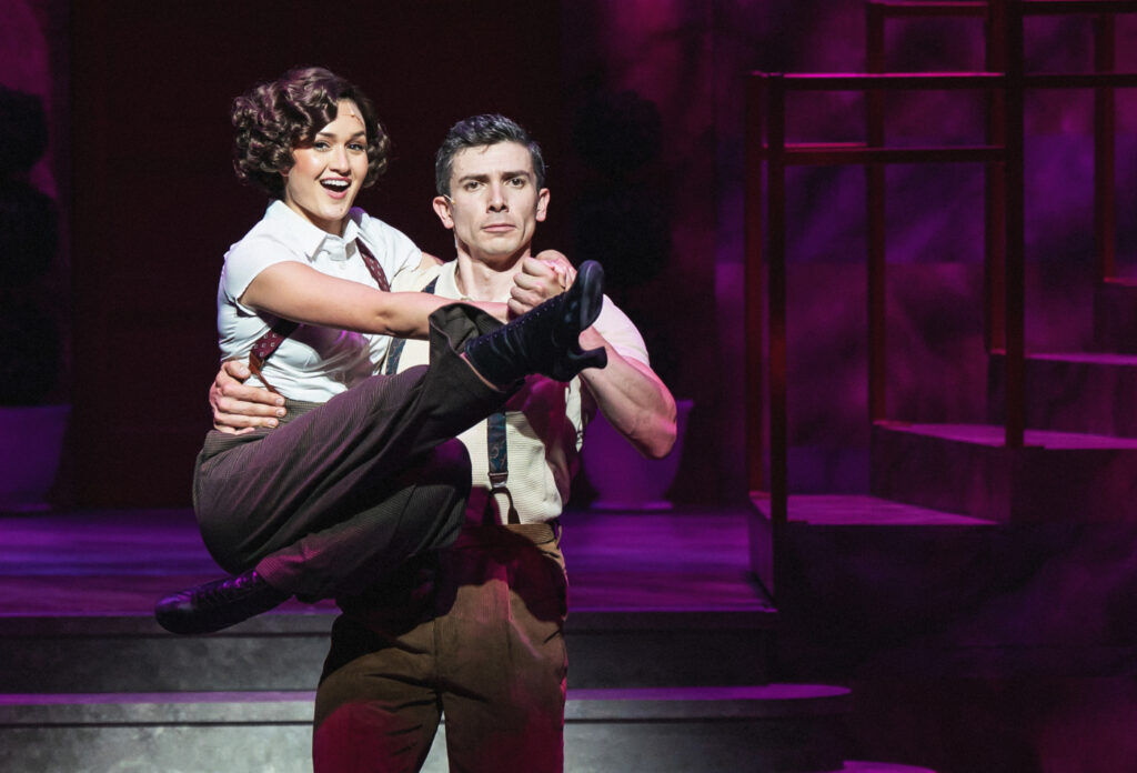 Adriane Leigh Robinson and husband Marco Alberto Robinson in Lone Tree's 'Nice Work if You Can Get It.' (Amanda Tipton Photography)