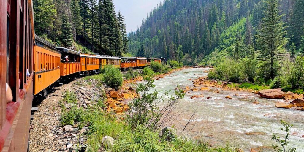 Durango Silverton Narrow Gauge Railroad. Photo Credit: John M. Chase (iStock).
