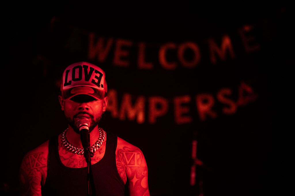Ko Kelly performs at Campground in RiNo on the first night of the Underground Music Festival on Friday, July 24, 2026.