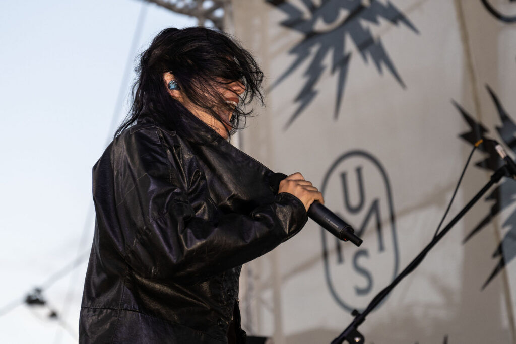 Angelica Garcia performs on the Underground Stage in RiNo during the Underground Music Showcase on Saturday, July 25, 2026.