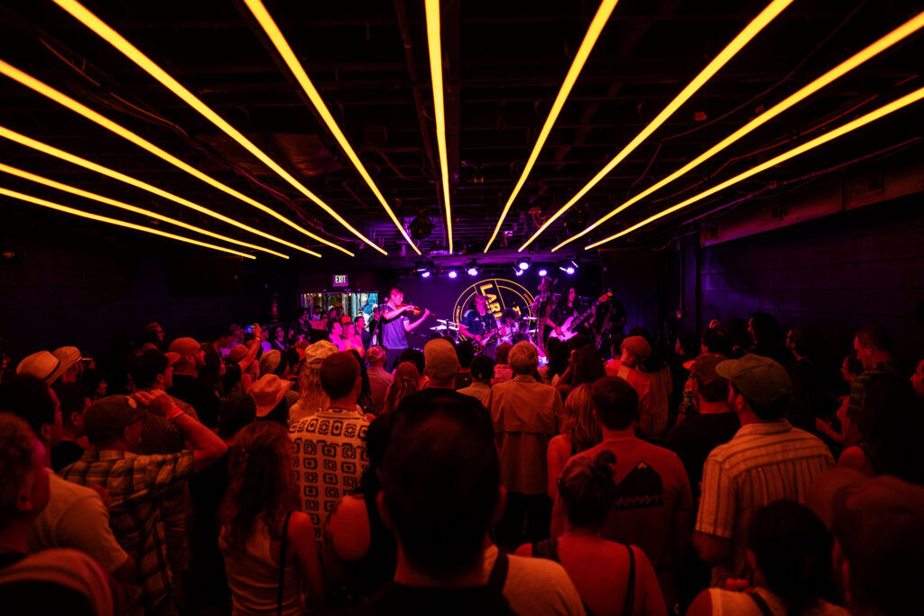 Izcalli performs at Larimer Lounge in RiNo during the Underground Music Showcase in RiNo on Saturday, July 25, 2026.