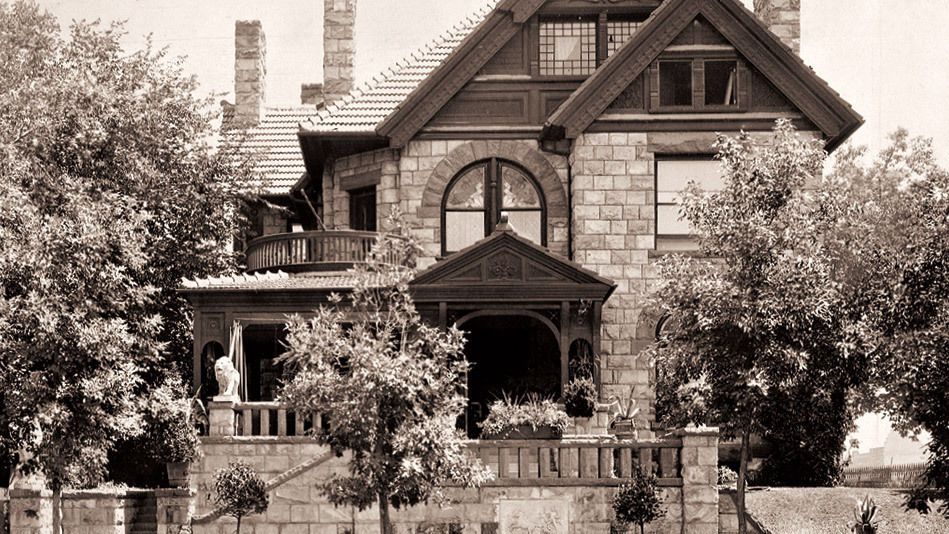 Molly Brown House Museum. Photo by Denver Public Library