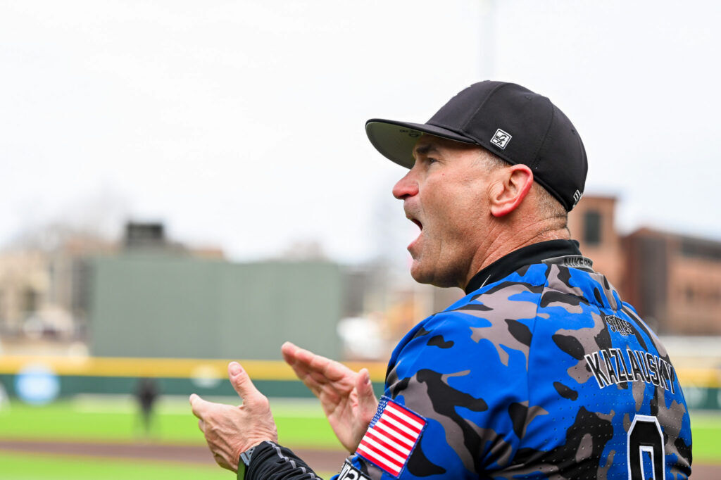 Air Force baseball's Mike Kazlausky retires from coaching as the longest-tenured coach in program history. (Photo courtesy of Air Force Athletics)