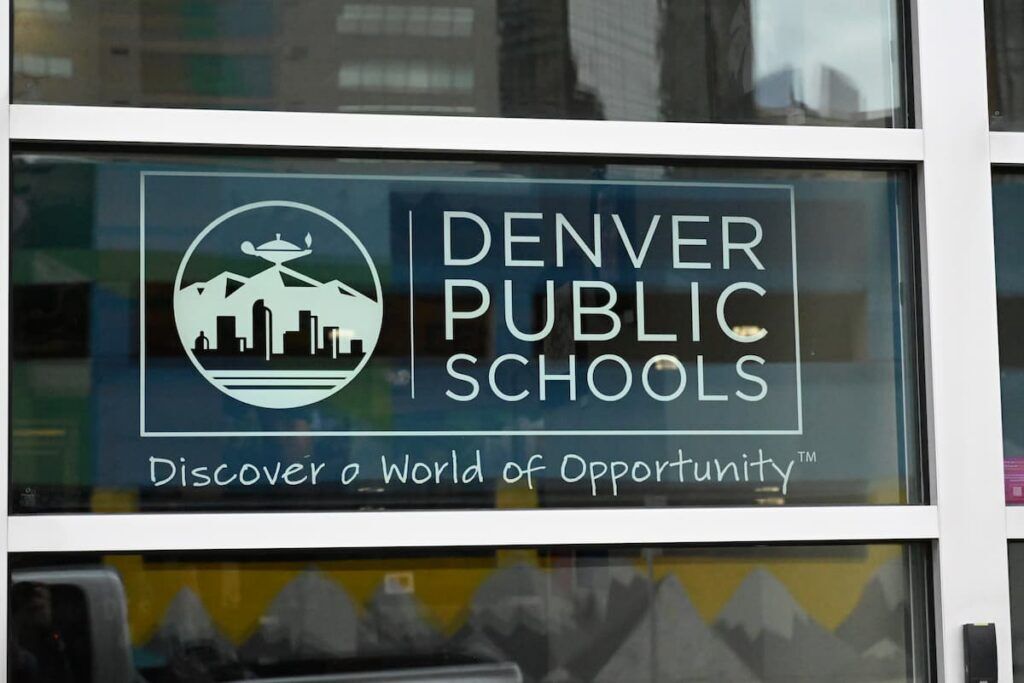 The Denver Public Schools building
