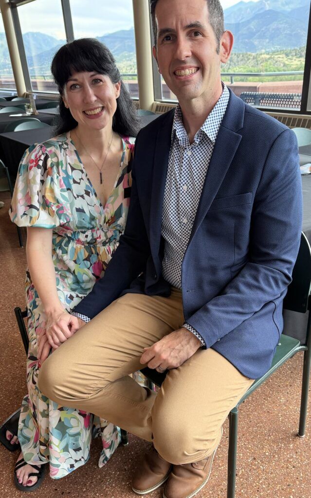 Garden of the Gods Foundation Executive Director Christina Haywood and husband Zach Haywood. Linda Navarro, The Gazette