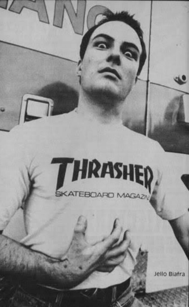 Boulder-raised punker Jello Biafra in his early Dead Kennedy years. (Alternative Tentacles)