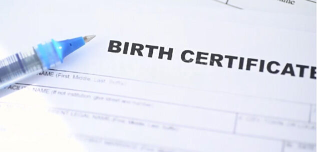Birth certificate