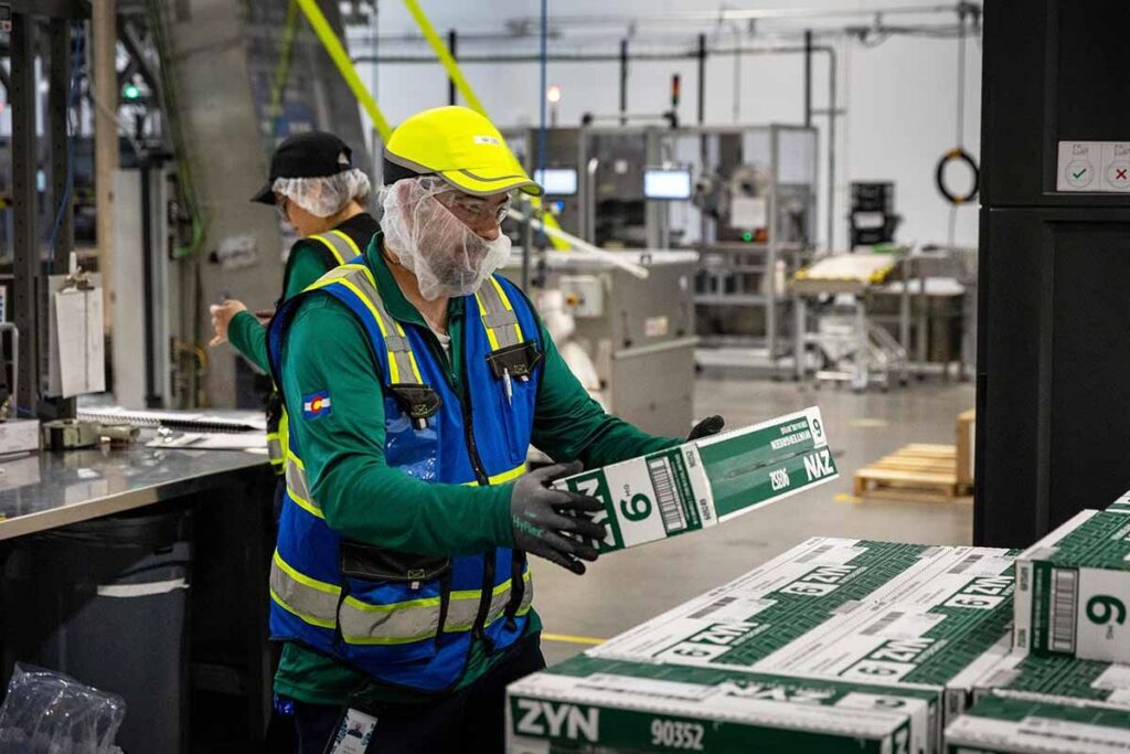 $1.2B Zyn nicotine pouch manufacturing campus in Aurora opens