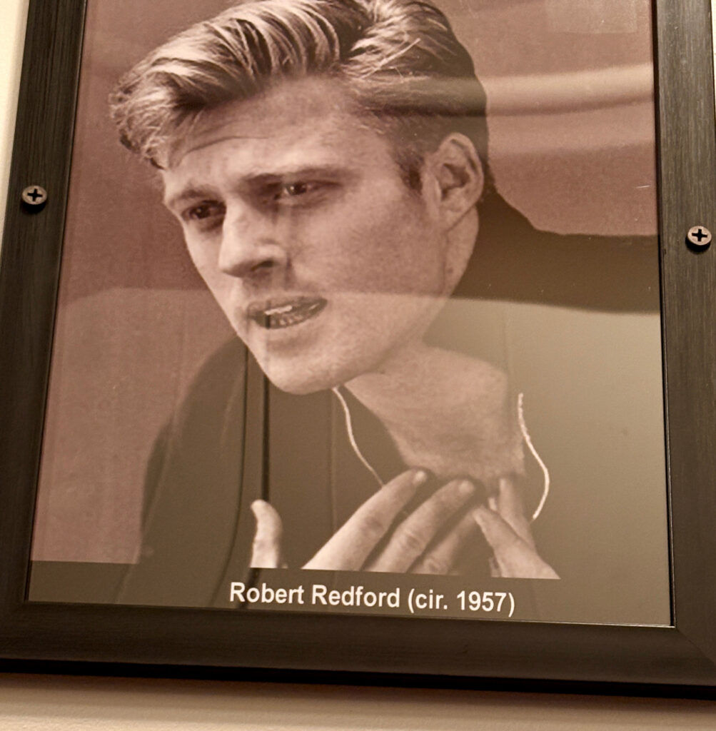 Robert Redford as he looked around te time he performed on the Historic Elitch Theatre stage in the mid-1950s. (John Moore, The Denver Gazette)