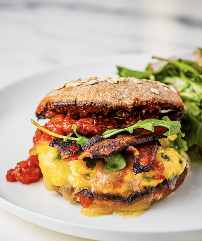A breakfast sandwich at Every Little Thing, a health-focused eatery that opened its third location in Cherry Creek.
(Courtesy photo, Every Little Thing)