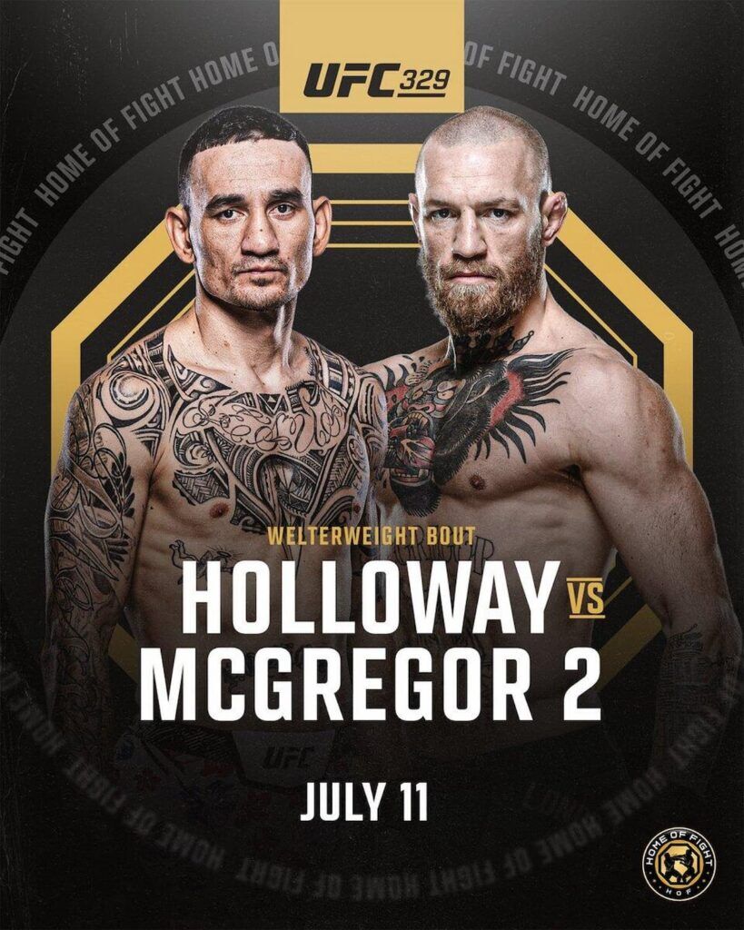 "UFC 329: McGregor vs. Holloway"/IMDb