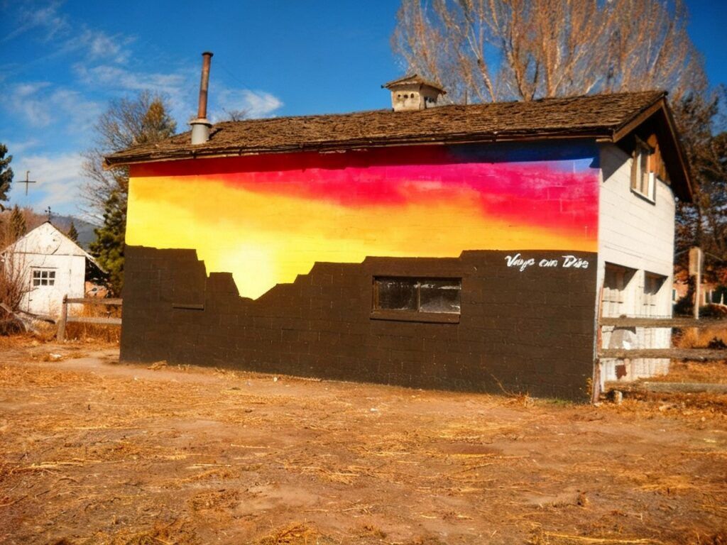 Taylor's Acre barn, Fillmore and Templeton Gap. Kass Johns Photo